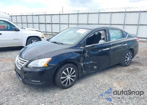 2013 Nissan Sentra S from USA, damaged, VIN 3N1AB7AP6DL563617